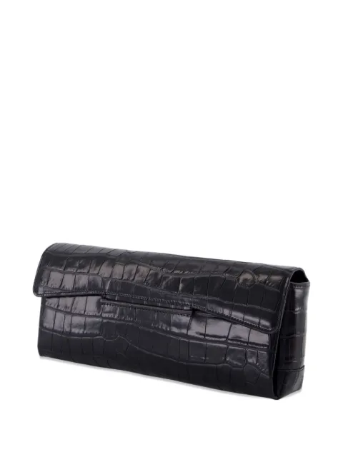 TOTEME bolsa de mano con efecto de piel de cocodrilo