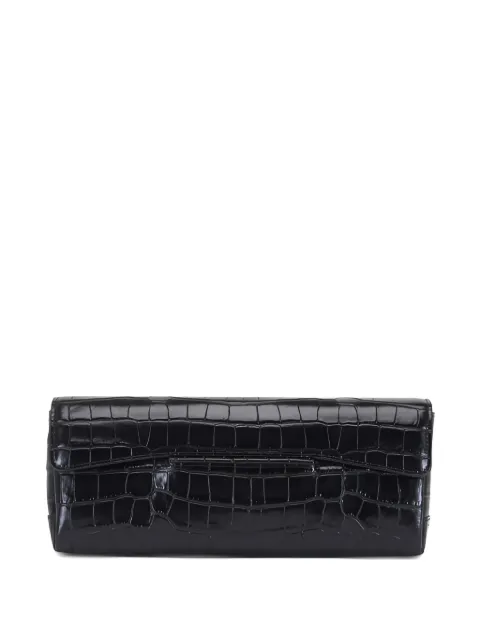 TOTEME bolsa de mano con efecto de piel de cocodrilo