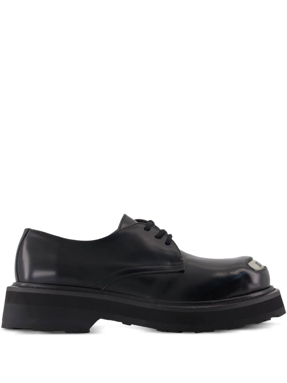 Kenzo 35 mm smile derby schoenen met logoplakkaat Zwart