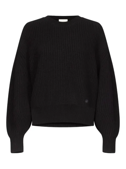 Loulou ribbed balloon-sleeve sweater 