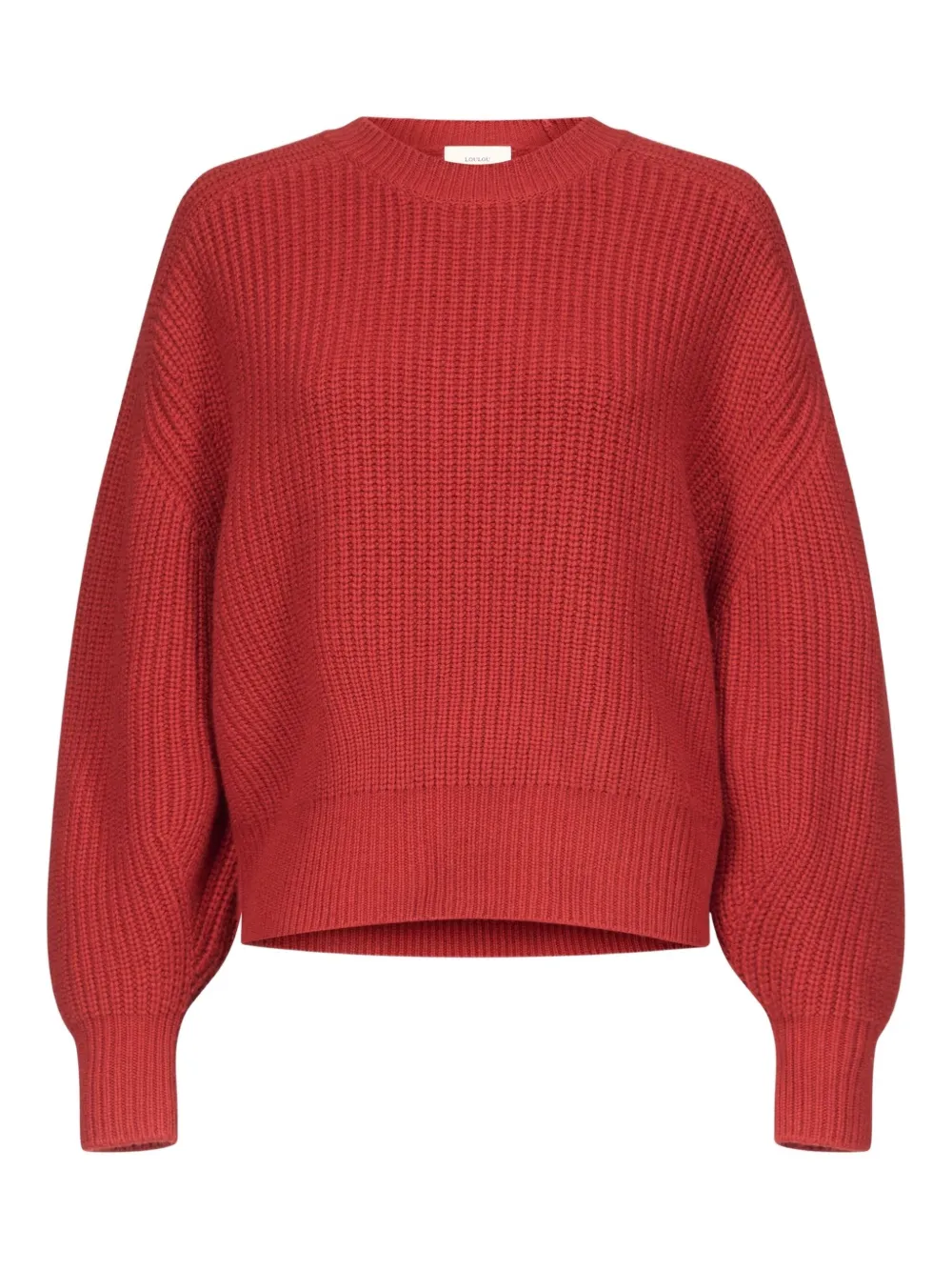 Loulou Studio Drop-shoulder Ribbed Sweater In Animal Print