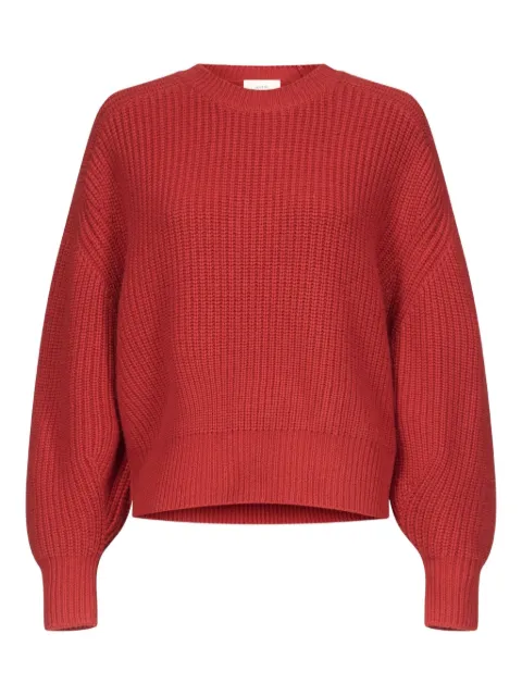 Loulou drop-shoulder ribbed sweater 