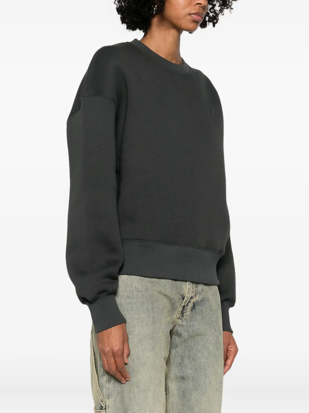 Ami Alexandre Mattiussi Adc Sweatshirt In Black
