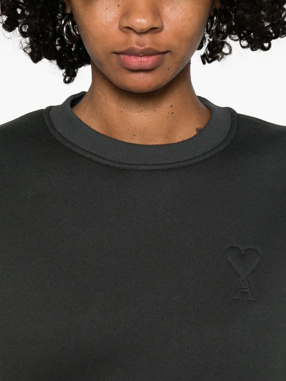 Ami Alexandre Mattiussi Adc Sweatshirt In Black