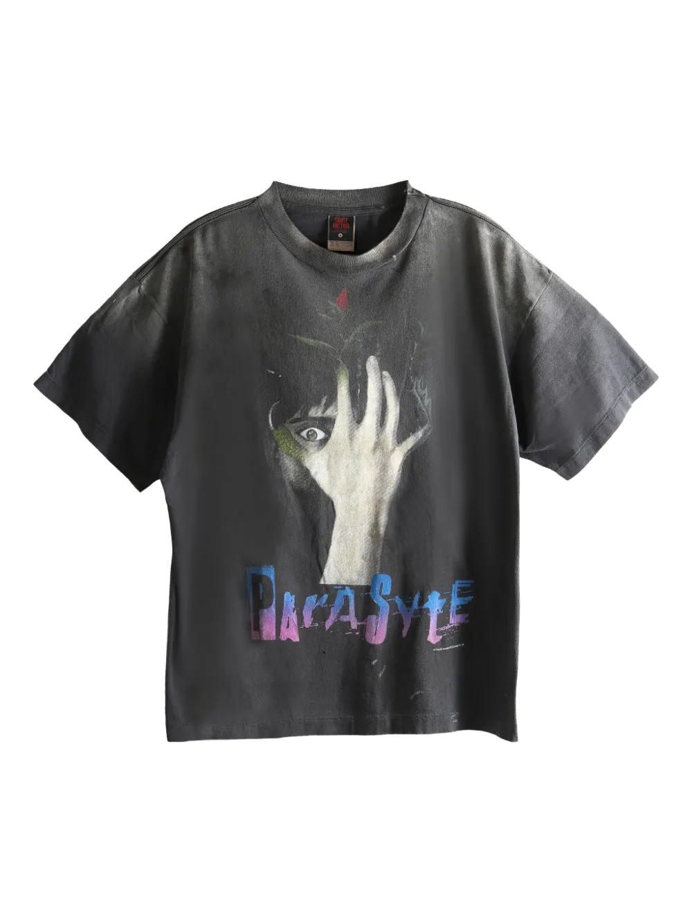 Saint Mxxxxxx Graphic Print T-shirt In Animal Print