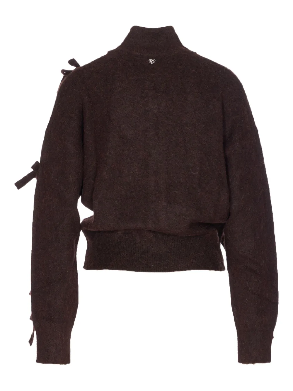 Aniye By bow-detail zip-front jacket | Cropped Jackets | Image 2