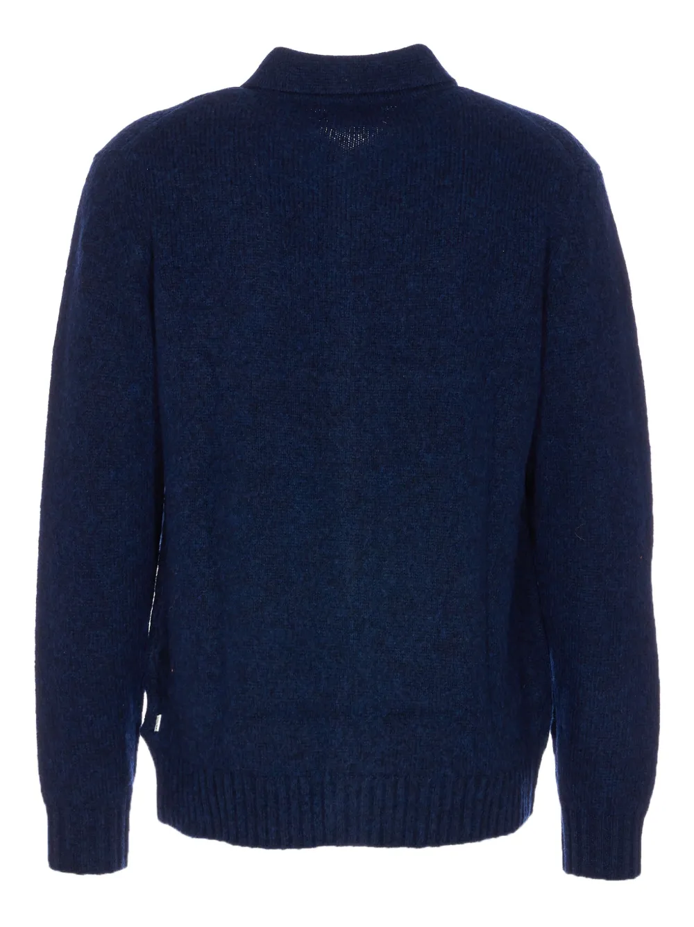 Nn07 V-neck Long Sleeve Knitwear Embroidery In Blue