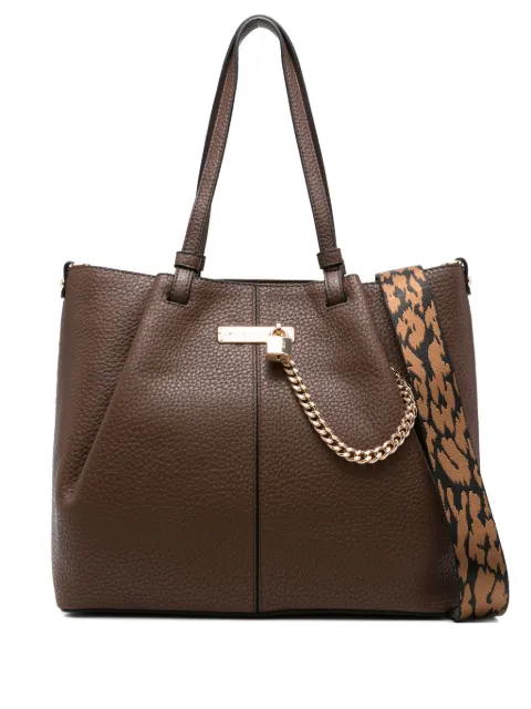 CAFèNOIR padlock chain tote bag