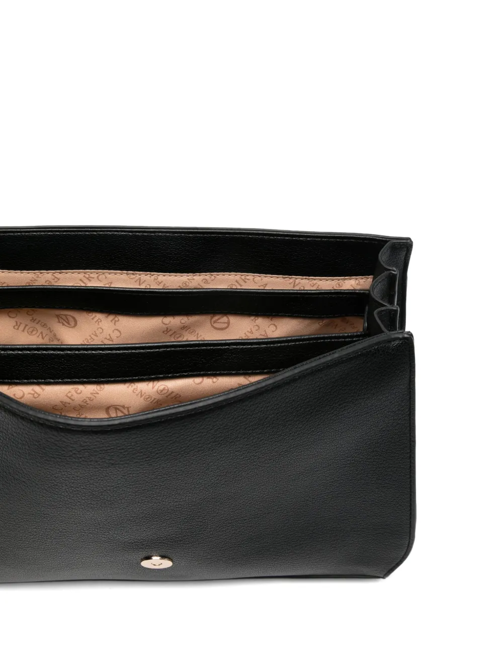 Cafènoir Jewel-embellished Flap Tote Bag In Black