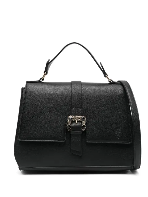 CAFèNOIR tote con solapa y detalle de joyas