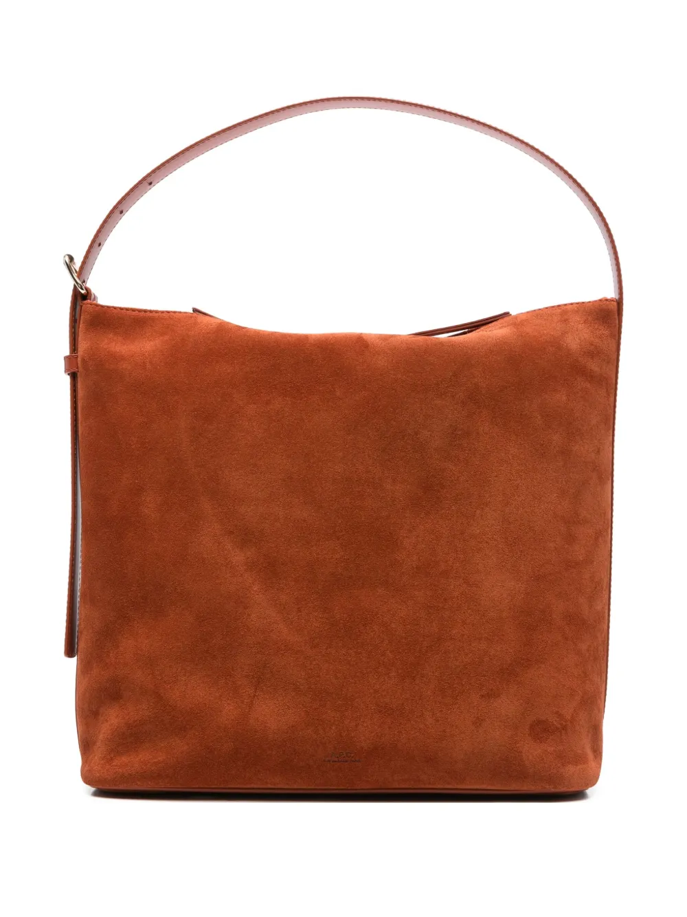 A.P.C. Vera suede tote bag - ブラウン A.P.C. Vera suede tote bag - ブラウン