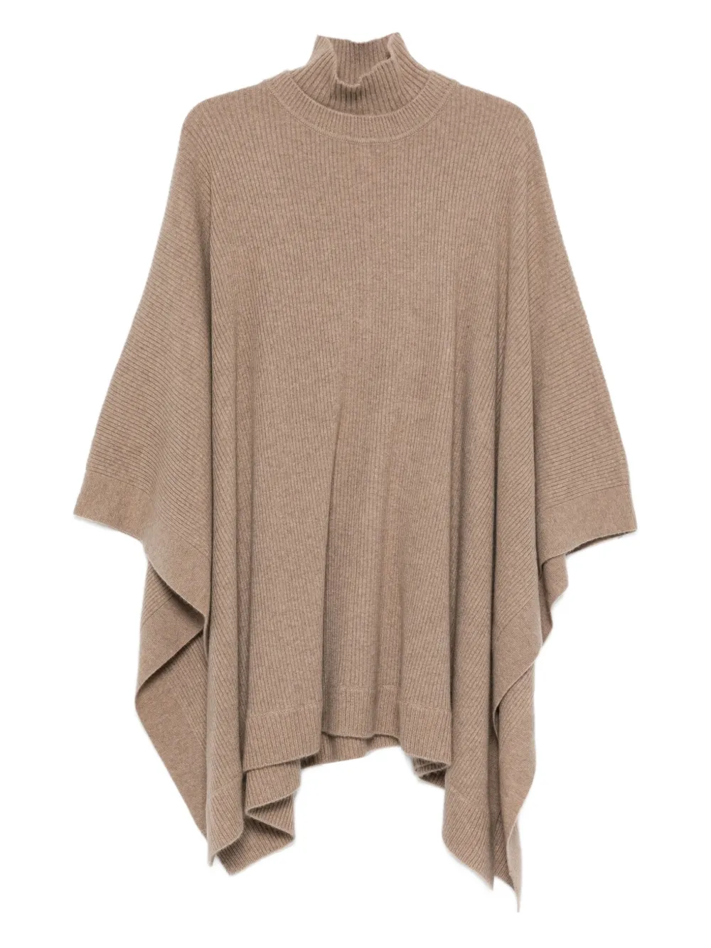 Max Mara funnel-neck poncho | Neutrals | Image 1
