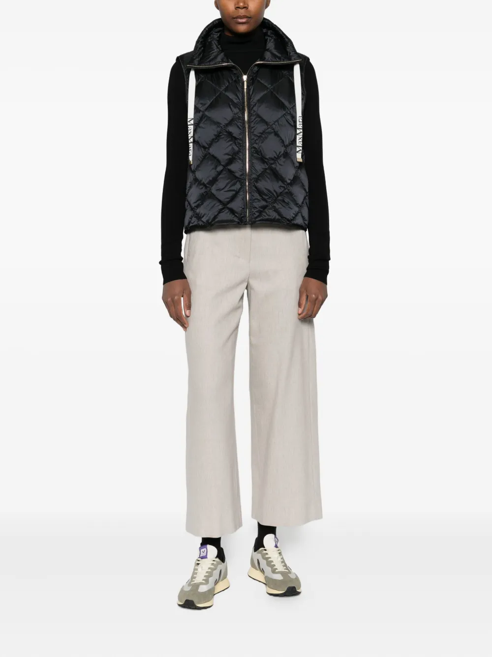 'S Max Mara drawstring-waist trousers - Beige