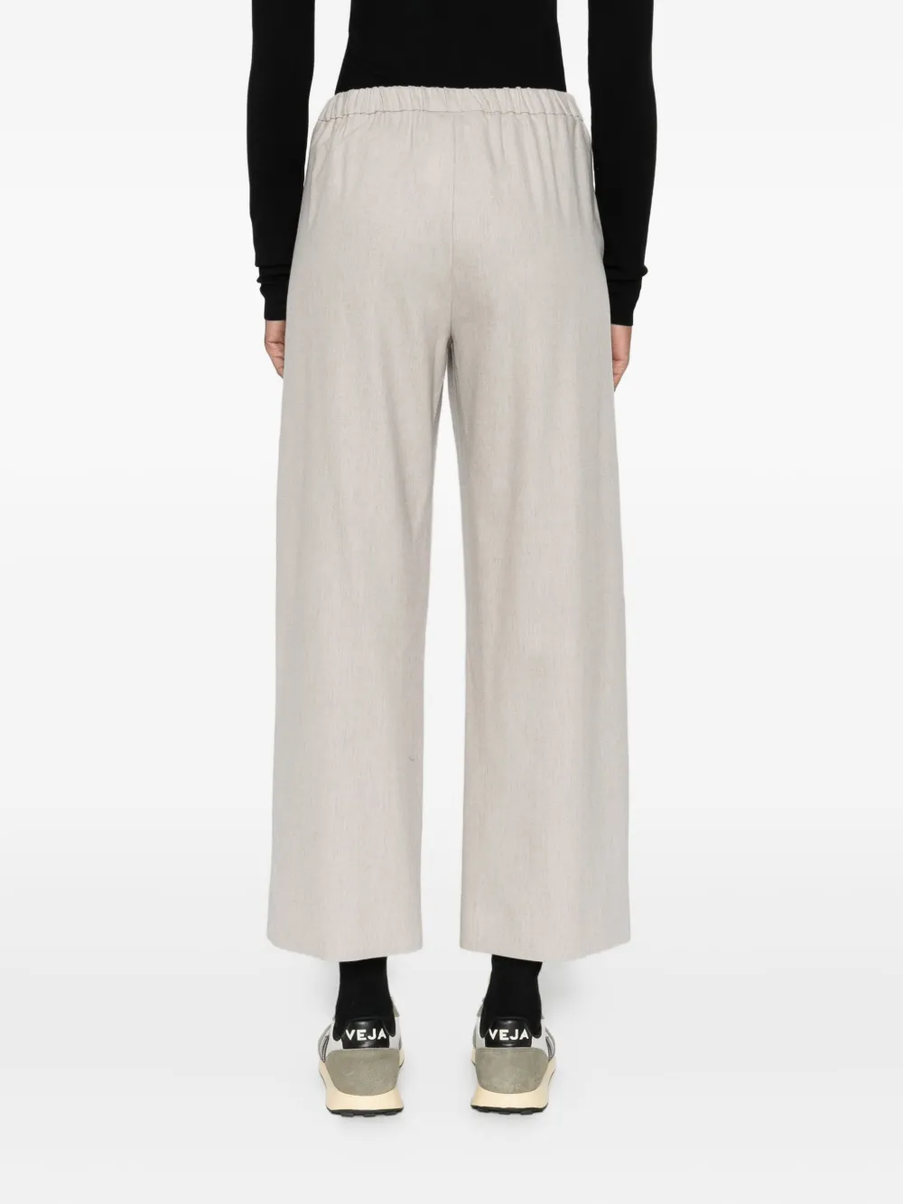 'S Max Mara Broek met trekkoordtaille Beige