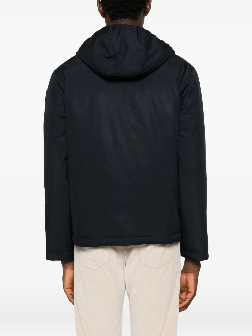 Blauer Zip-up Hooded Jacket In Blue