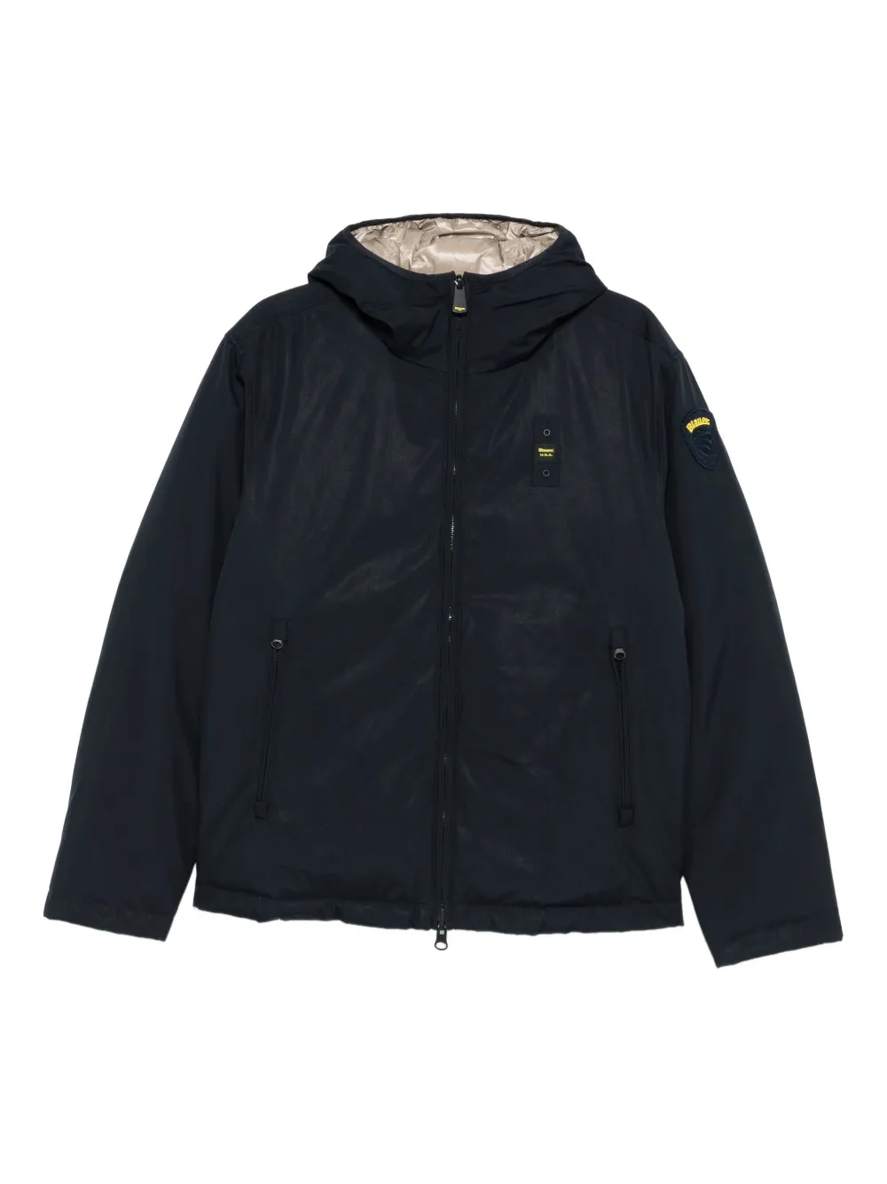 Blauer zip-up hooded jacket | Blue | Image 1