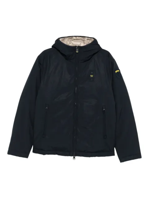 Blauer zip-up hooded jacket