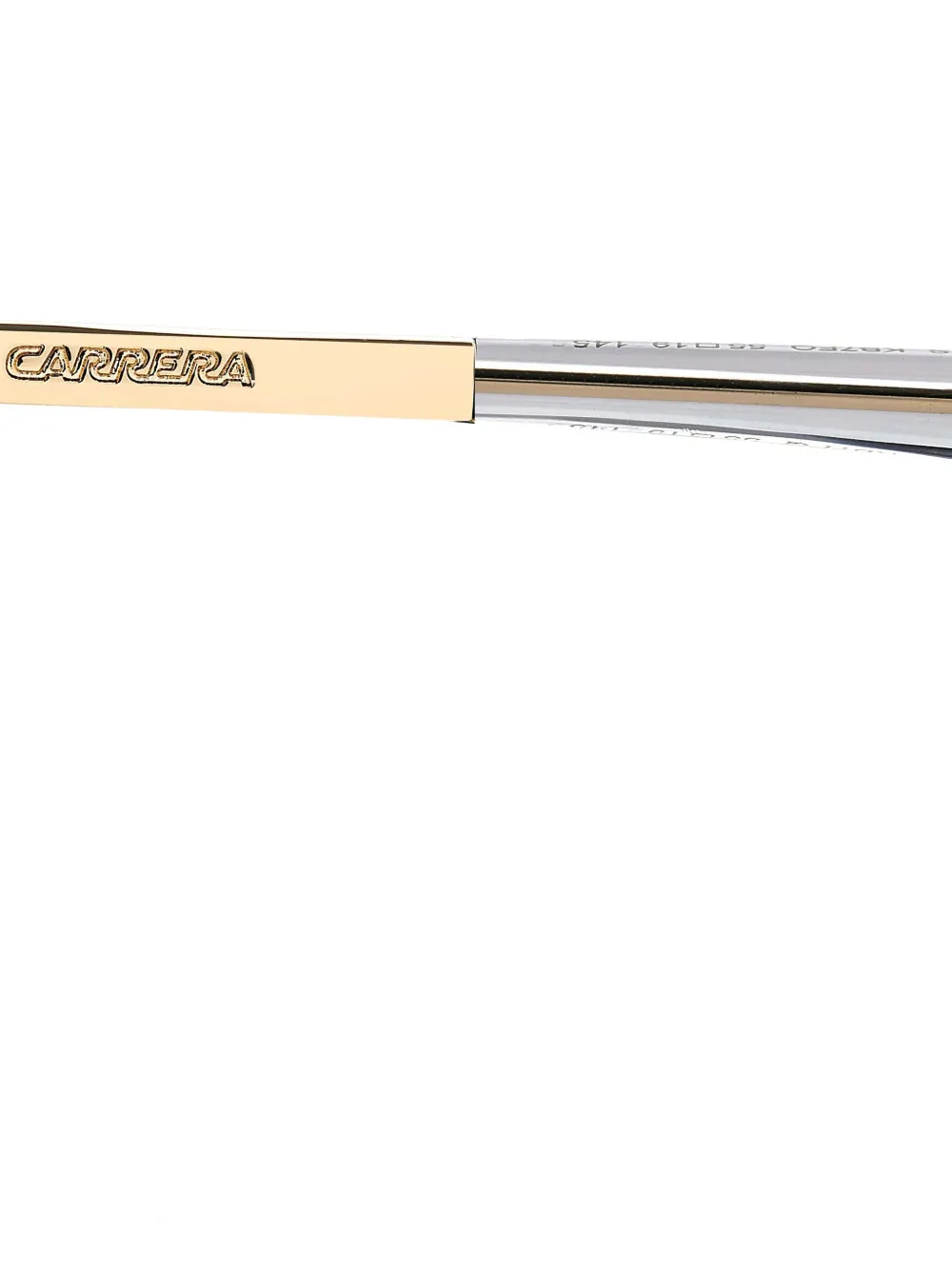 Carrera Zonnebril met vierkant montuur Goud