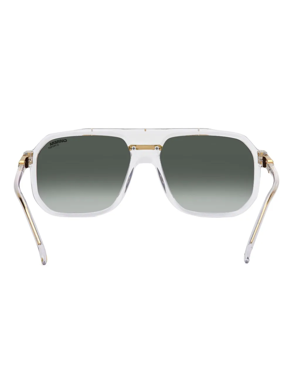 Carrera Zonnebril met vierkant montuur Wit