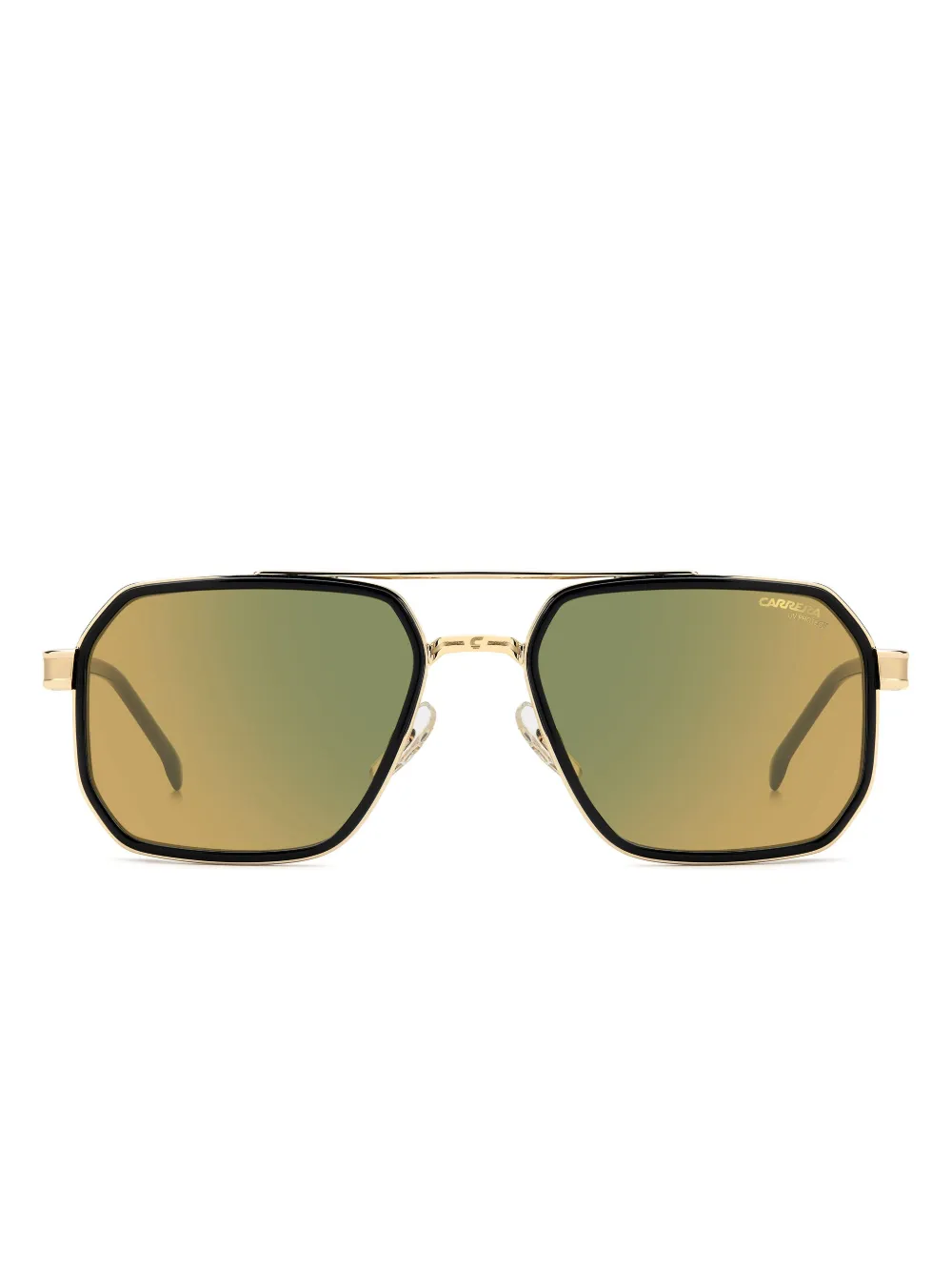 Carrera geometric-frame sunglasses | Gold | Image 1