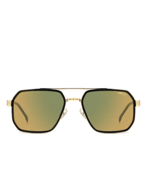 Carrera lentes de sol con armazón geométrica