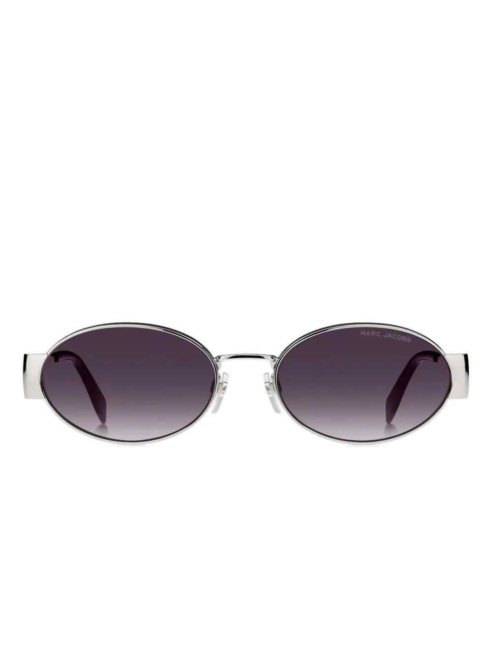 Marc Jacobs Eyewear oval-frame sunglasses - グレー Marc Jacobs Eyewear oval-frame sunglasses - グレー
