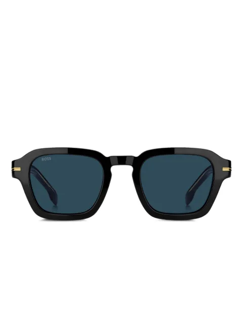 BOSS lentes de sol con armazón cuadrada