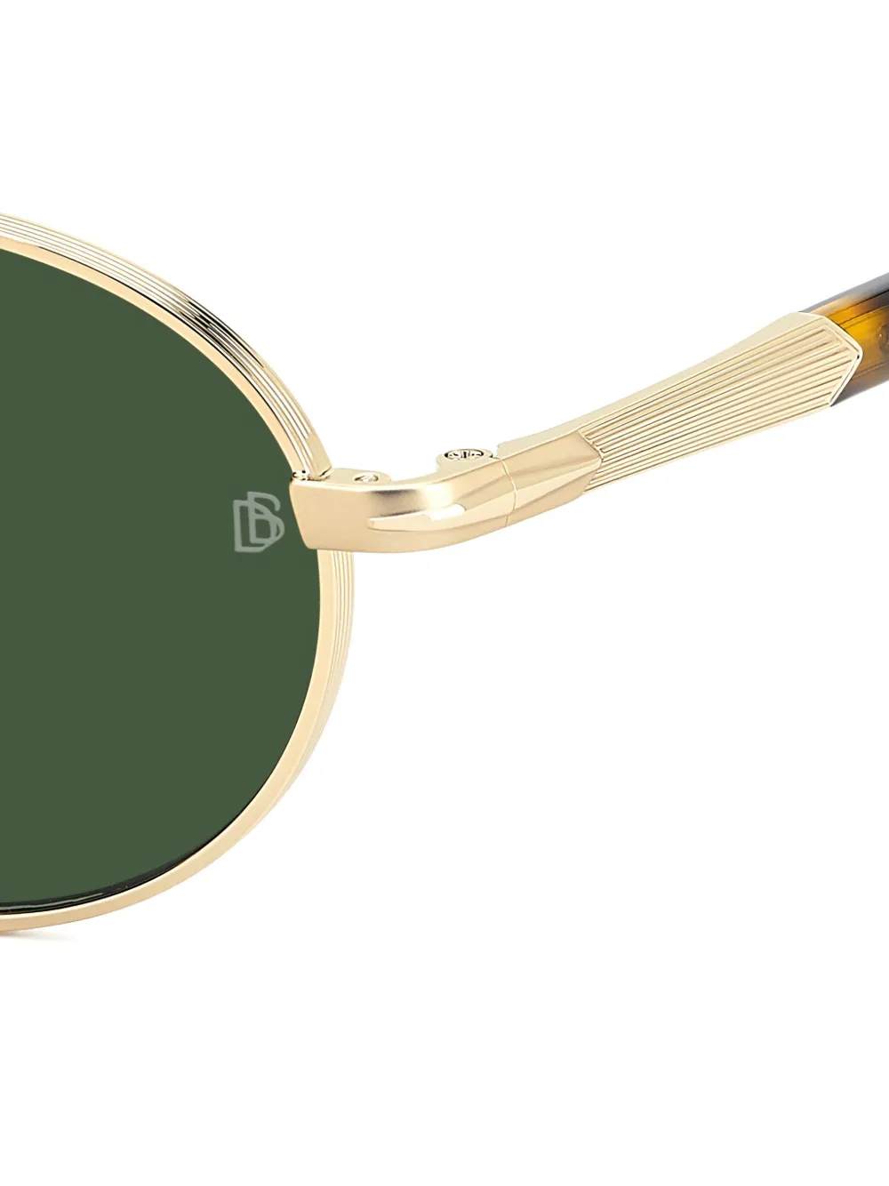 Eyewear by David Beckham Zonnebril met rond montuur Goud