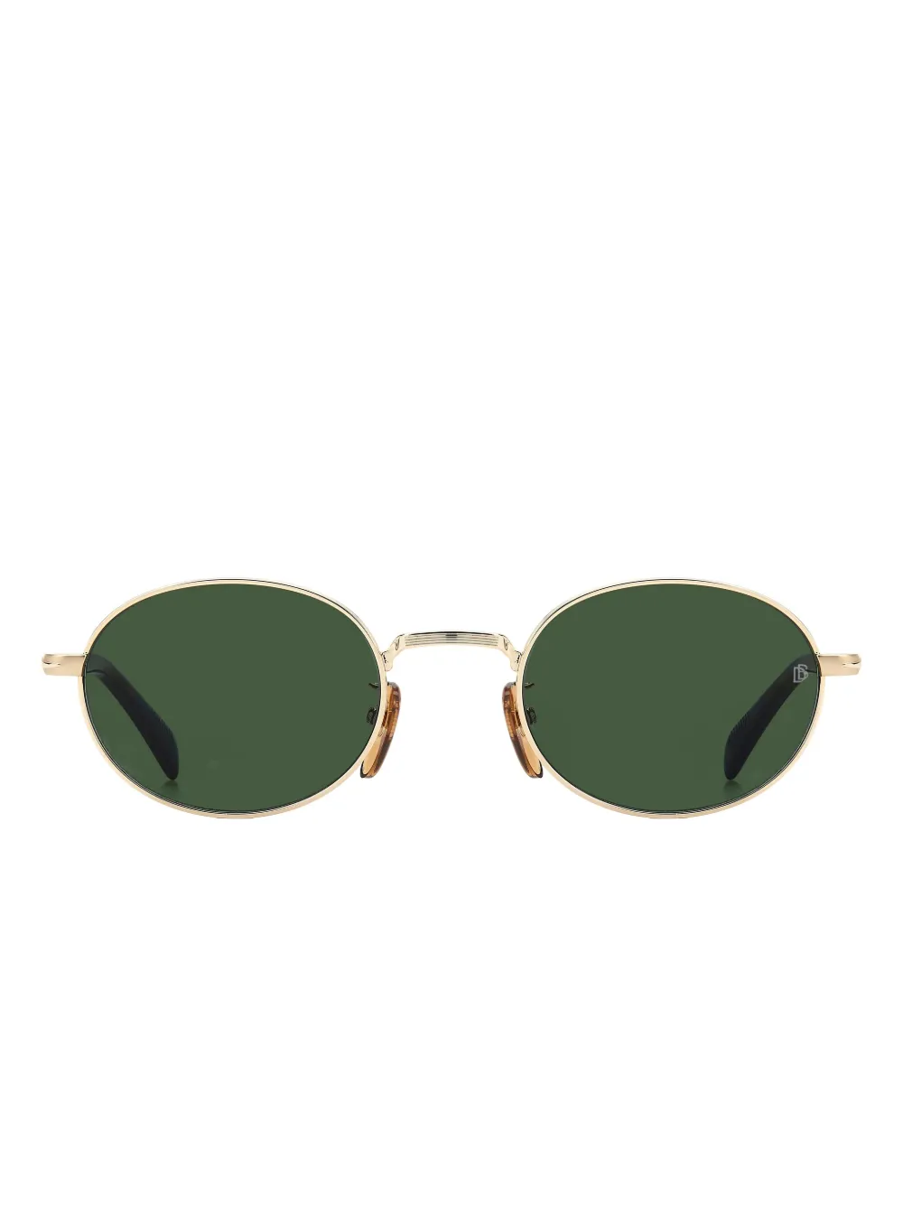 Eyewear by David Beckham round-frame sunglasses | Gold | Image 1