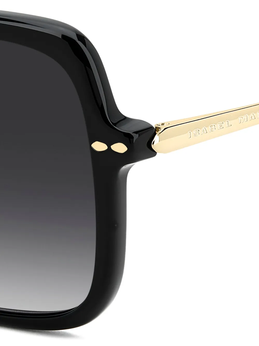 Isabel Marant Eyewear Square-frame Sunglasses In Black