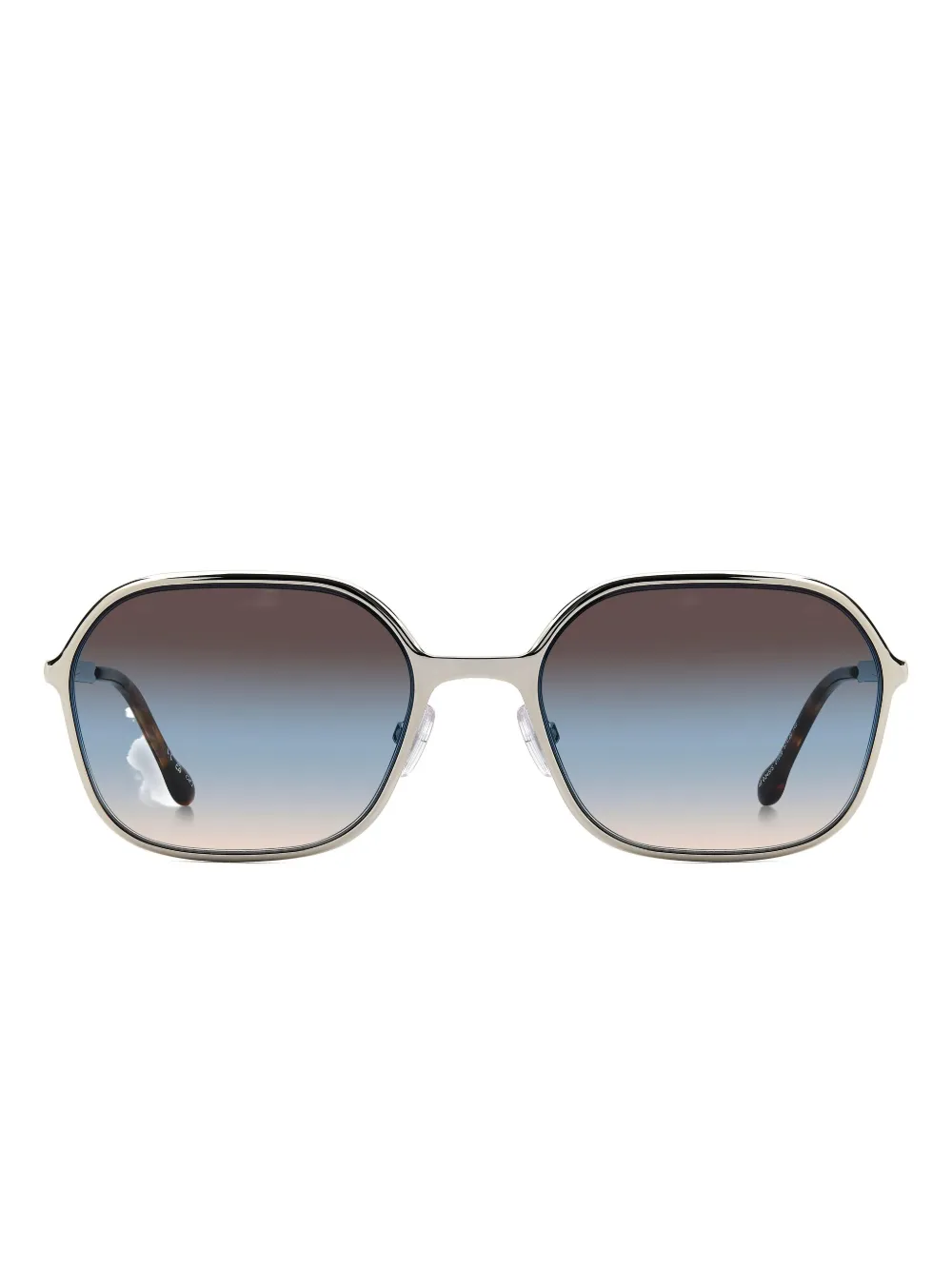 Isabel Marant Eyewear Geometric-frame Sunglasses In Metallic