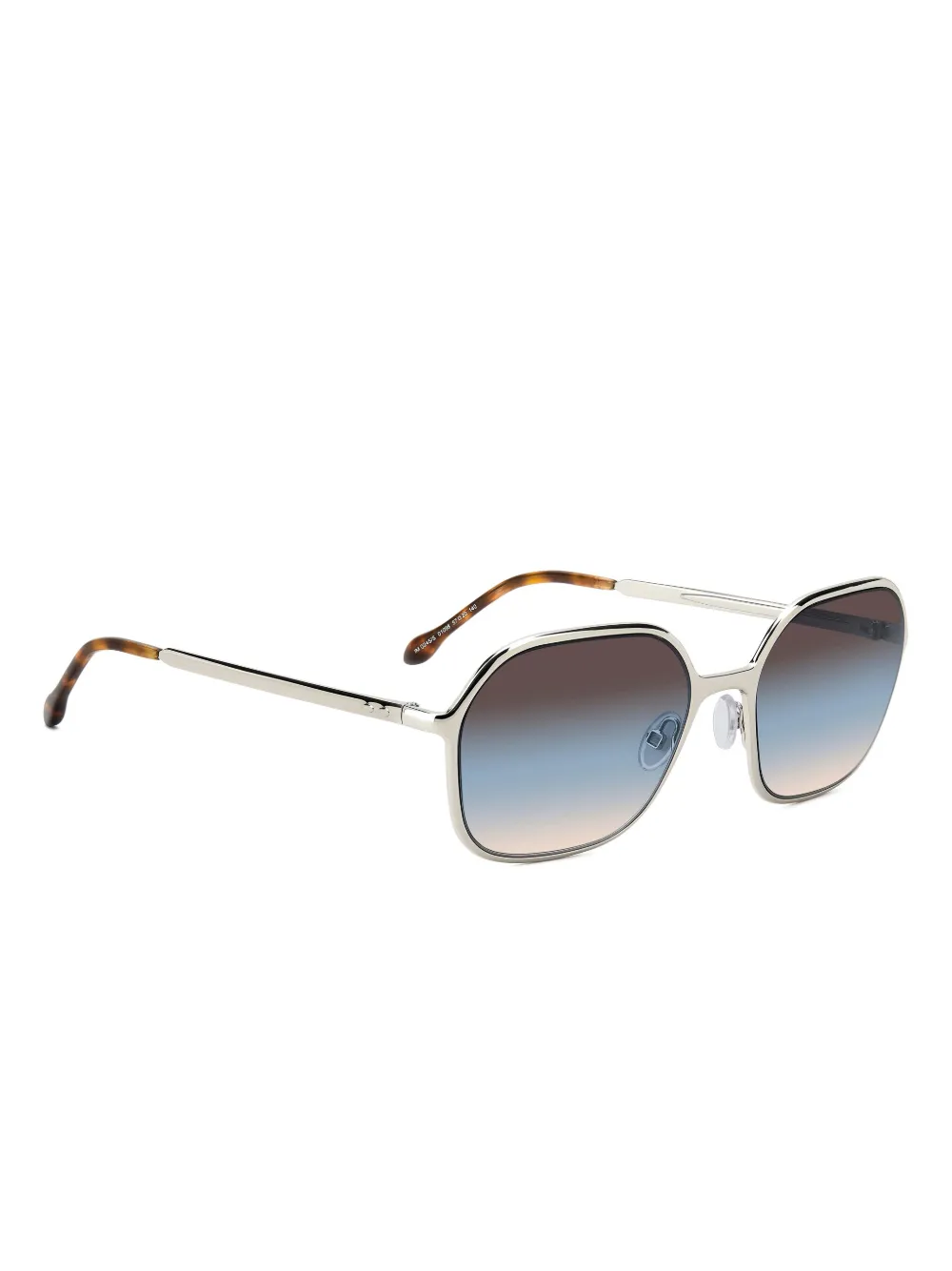 Isabel Marant Eyewear Geometric-frame Sunglasses In Metallic