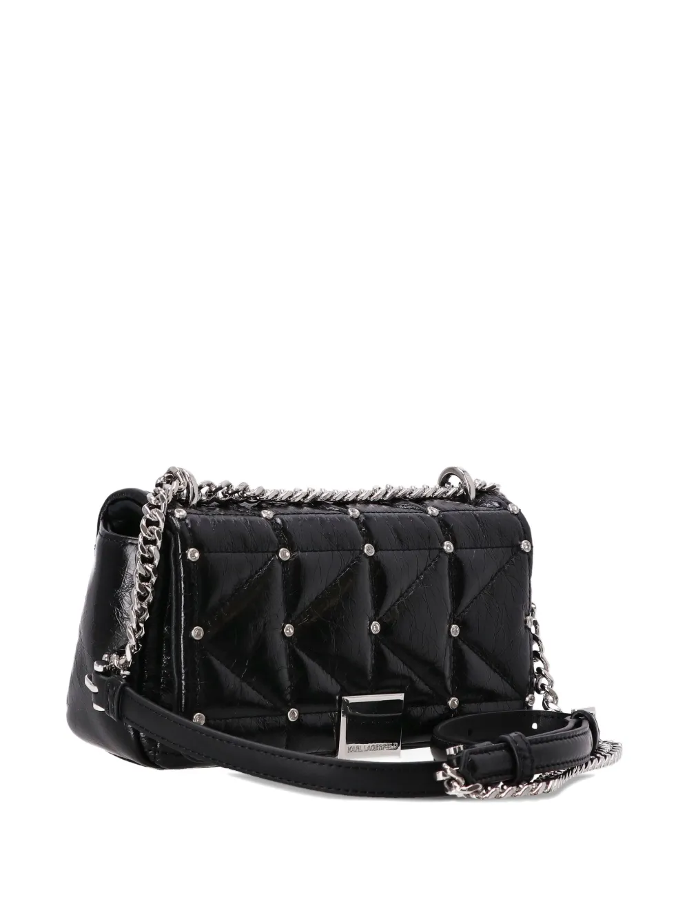 Karl Lagerfeld K Kuilt crossbodytas Zwart