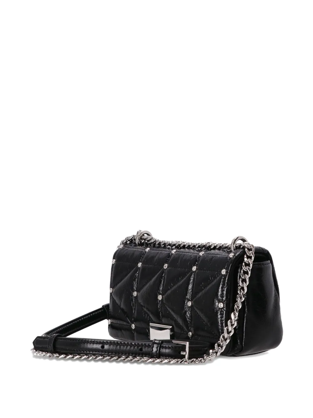 Karl Lagerfeld K Kuilt crossbodytas Zwart