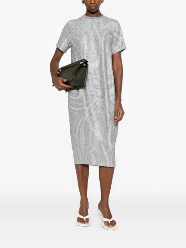 グリッターショートドレス フラメンコ ショートドレスと白