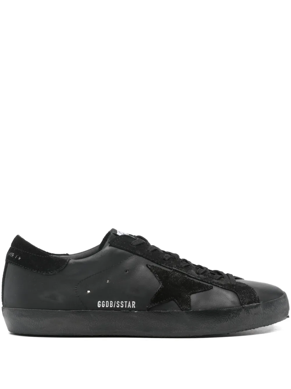 Golden Goose Super-star Sneakers In Black