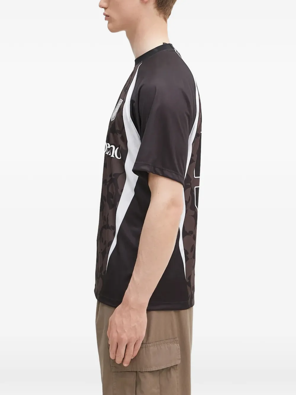 Aries graphic-print T-shirt - Zwart