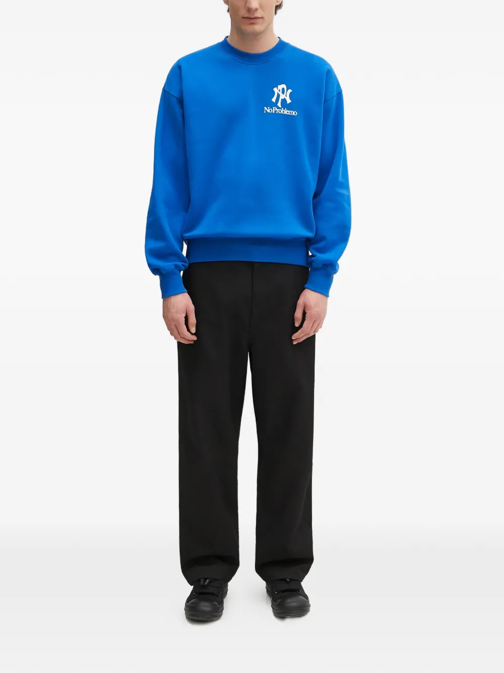 Aries logo sweatshirt - Blauw