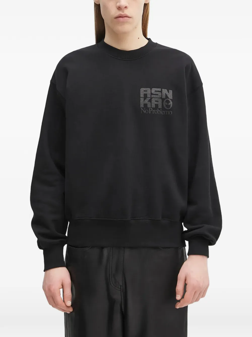 Aries graphic-print sweatshirt | negro | Image 1