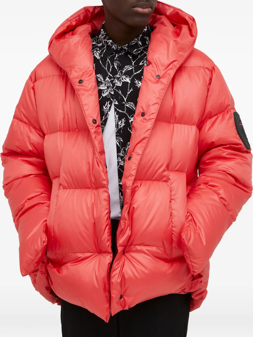 MMC STUDIO Jesso padded jacket - Rosso