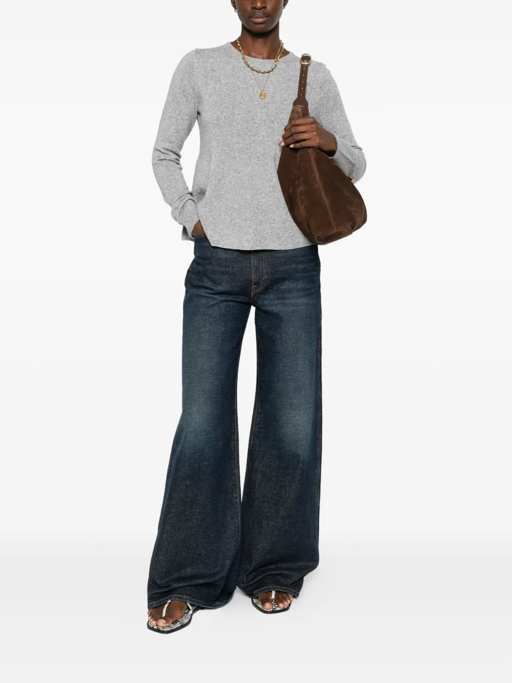 Ba&Sh peplum knitted top | Knitted Tops | Image 2