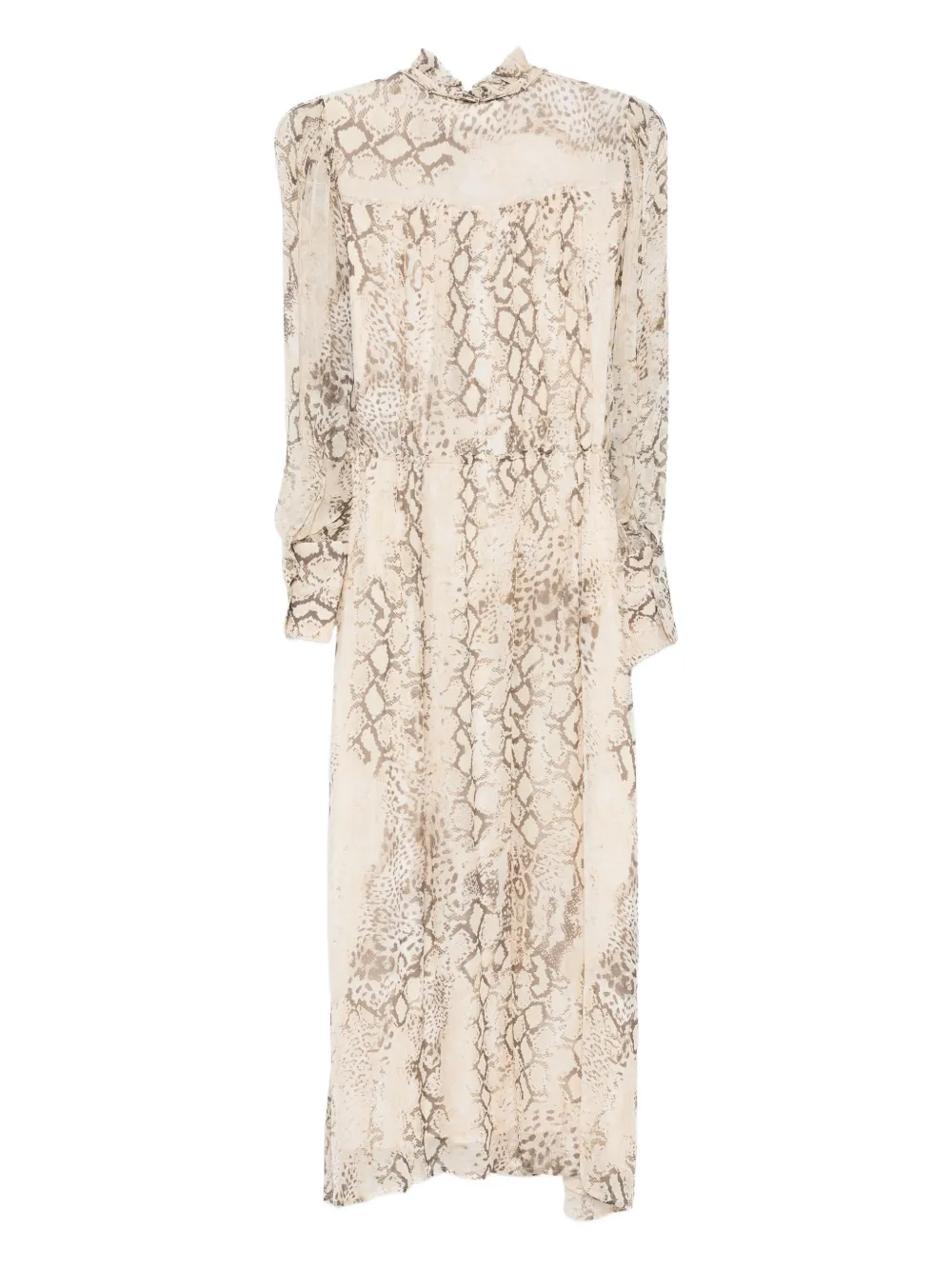 Ba&Sh Sahara midi dress - Beige