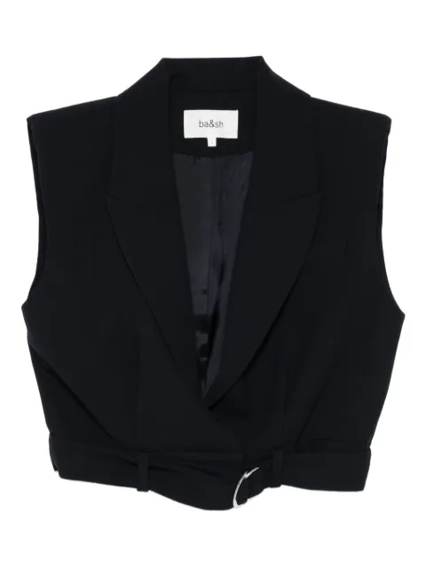 Ba&Sh belted cropped top
