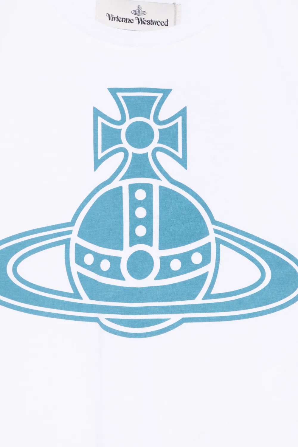 Vivienne Westwood Viv Paris Orb T-shirt Wit