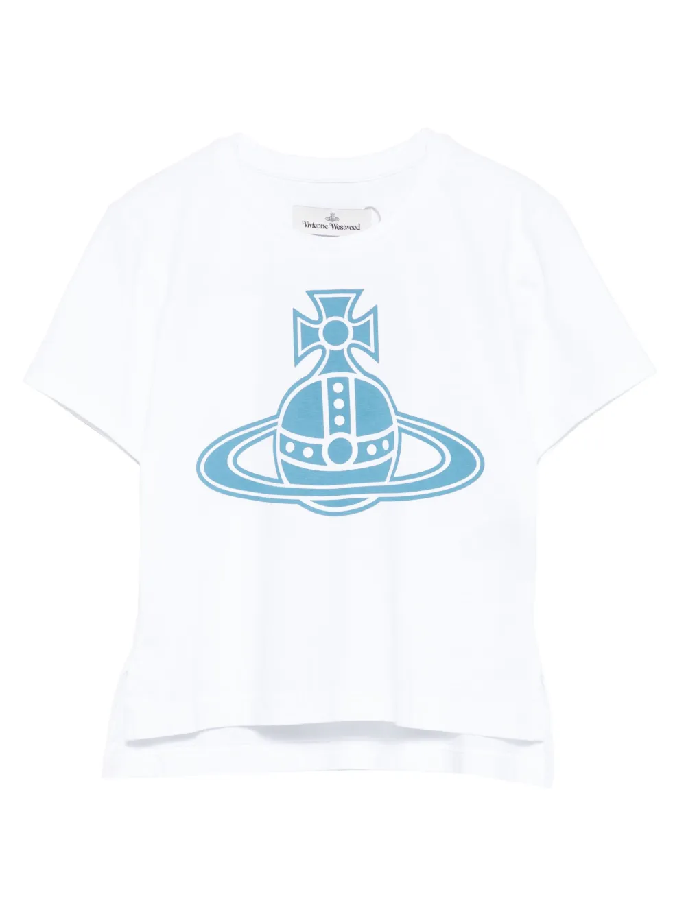Vivienne Westwood Viv Paris Orb T-shirt | White | Image 1
