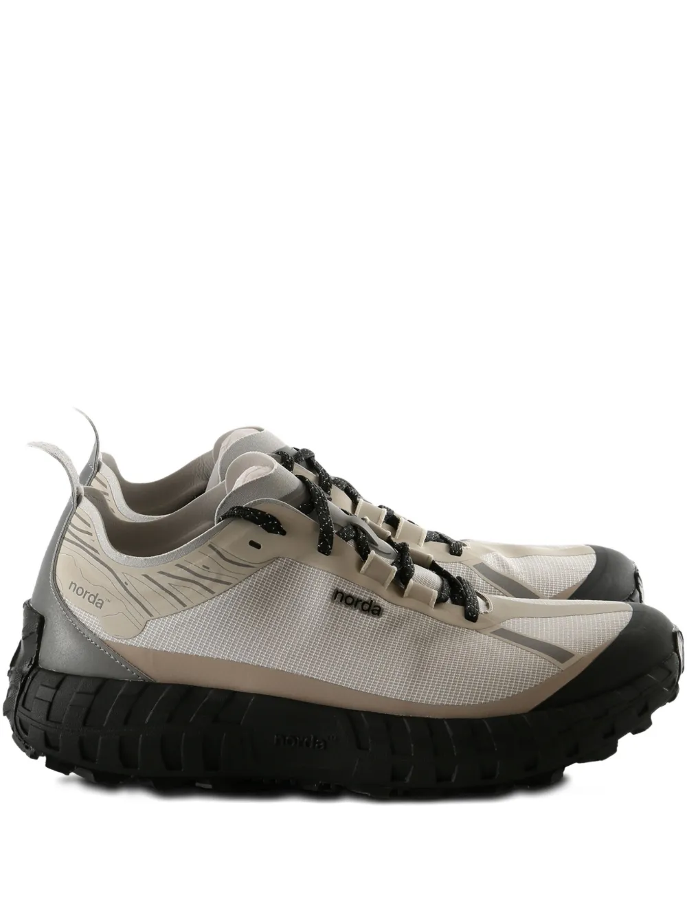 norda 001A-M textured trainers | Brown | Image 1