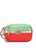 Gucci Pre-Owned 2000-2015 Laminated Nappa Trapuntata Wristlet clutch bag - Red