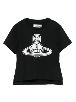 Vivienne Westwood Orb-print T-shirt | Black | FARFETCH