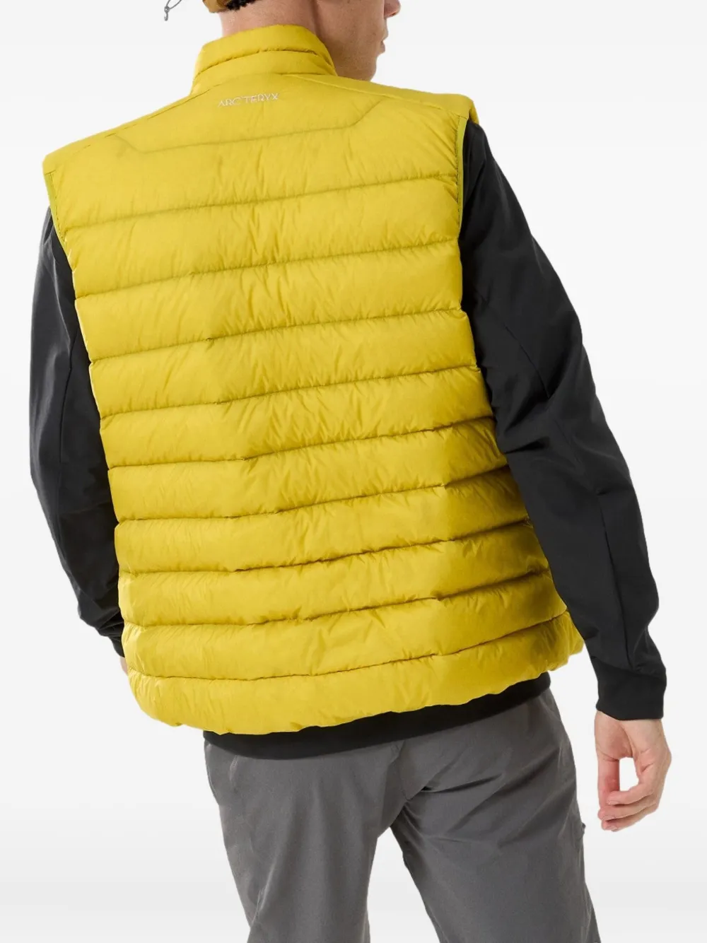 Arc'teryx Cerium Zipped Vest In Yellow