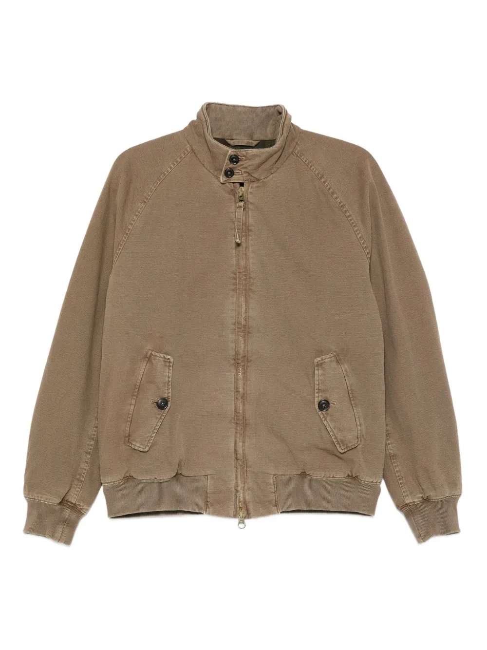 Baracuta zip-up bomber jacket | Brown | Image 1